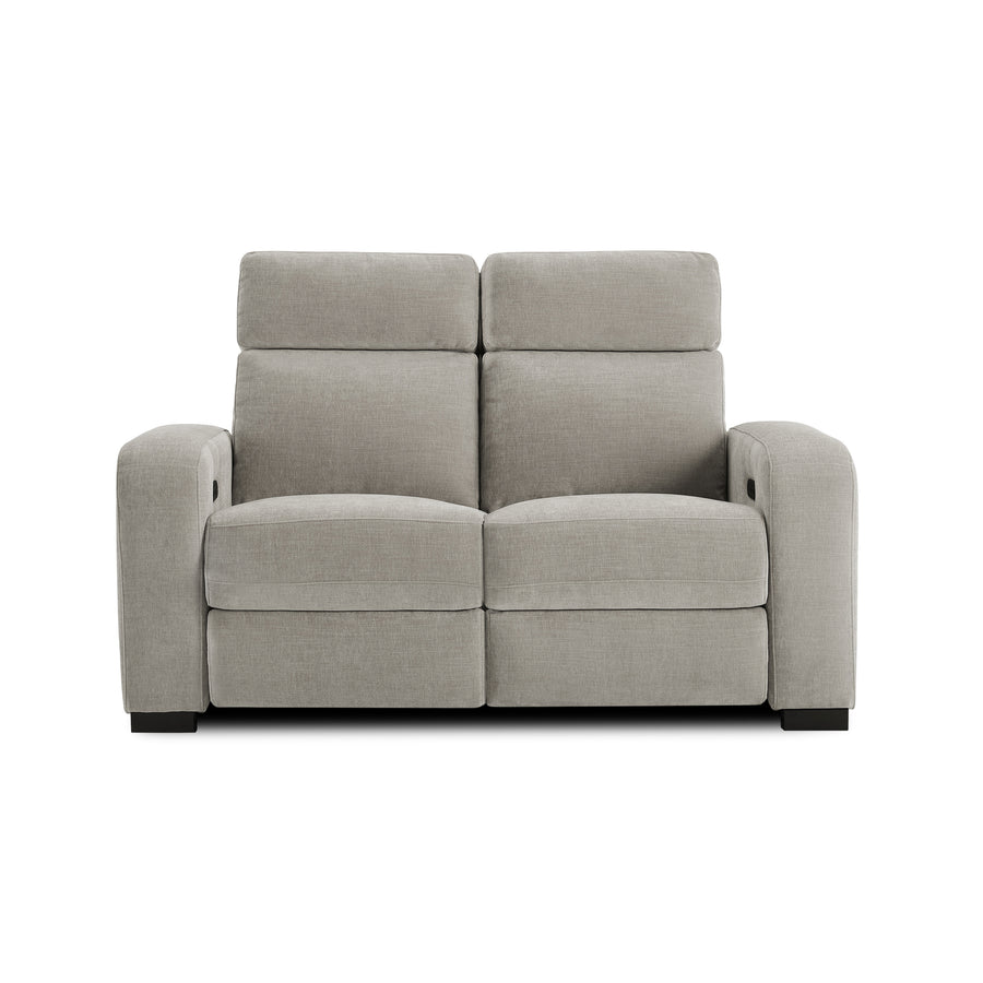 Comfort Supreme Power Recliner Loveseat with Power Headrests and USB Charging Ports